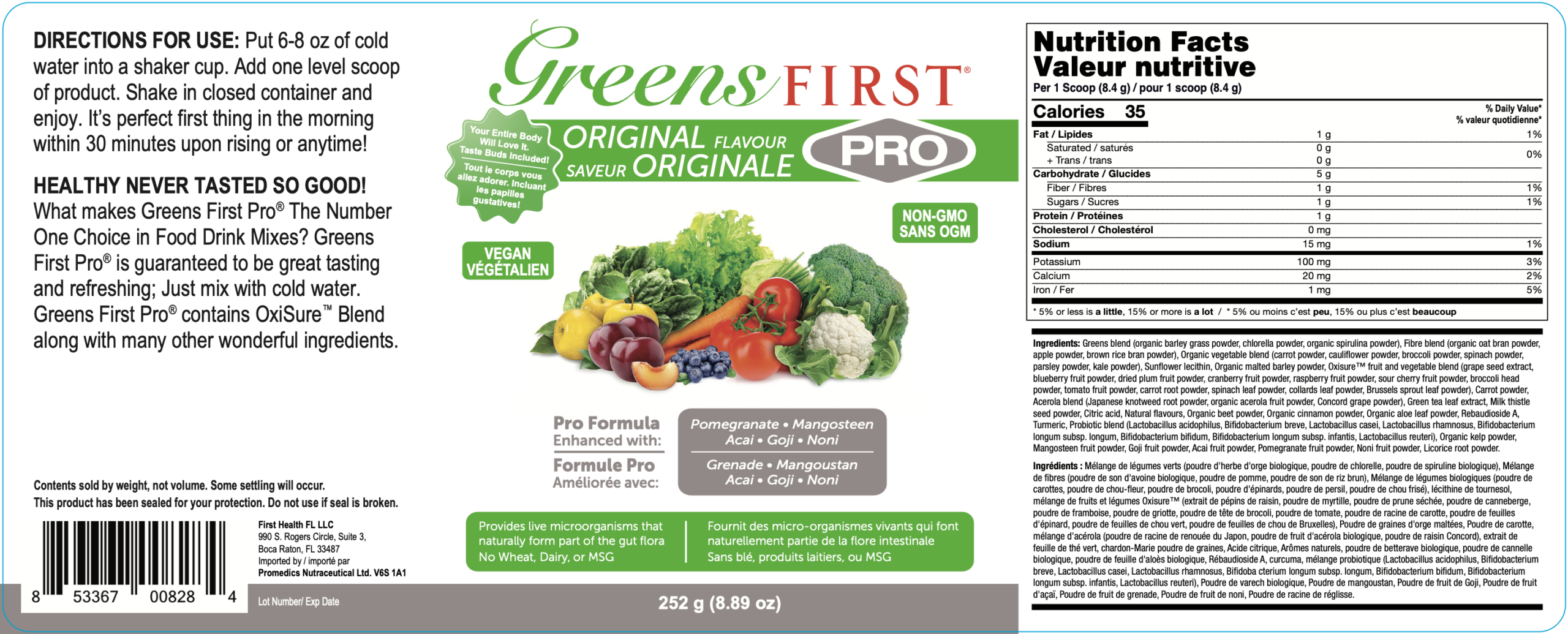 Greens First PRO 252g - Image 2